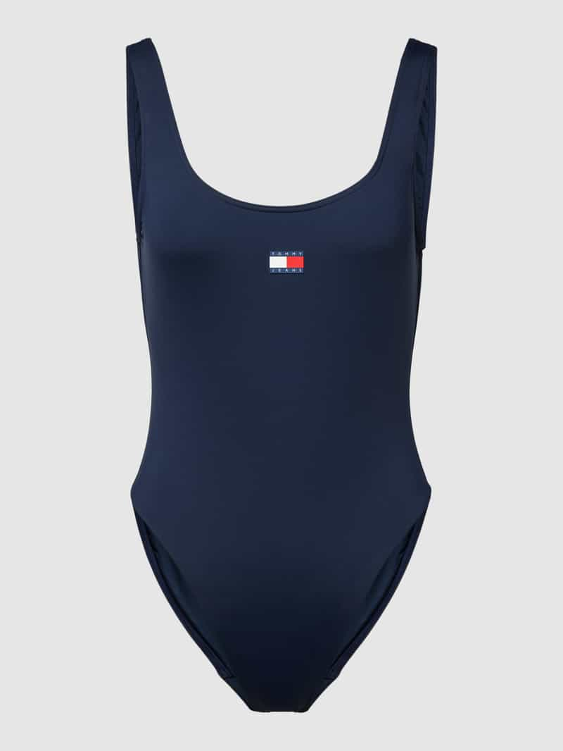 Tommy Hilfiger Badpak in effen design