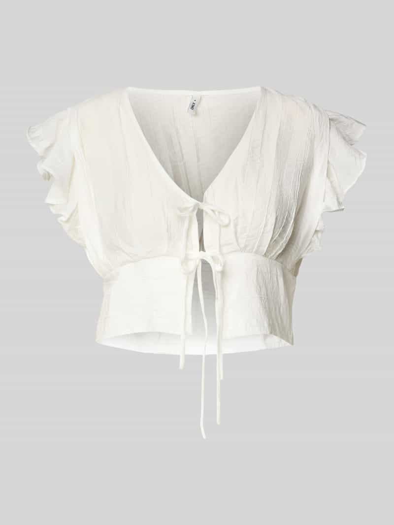 Only Relaxed fit top van viscosemix model 'ZEVEN'