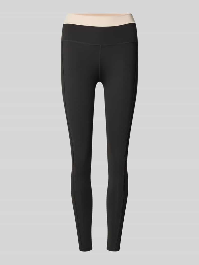 BORN LIVING YOGA Skinny fit legging met brede elastische band model 'Fiorella'
