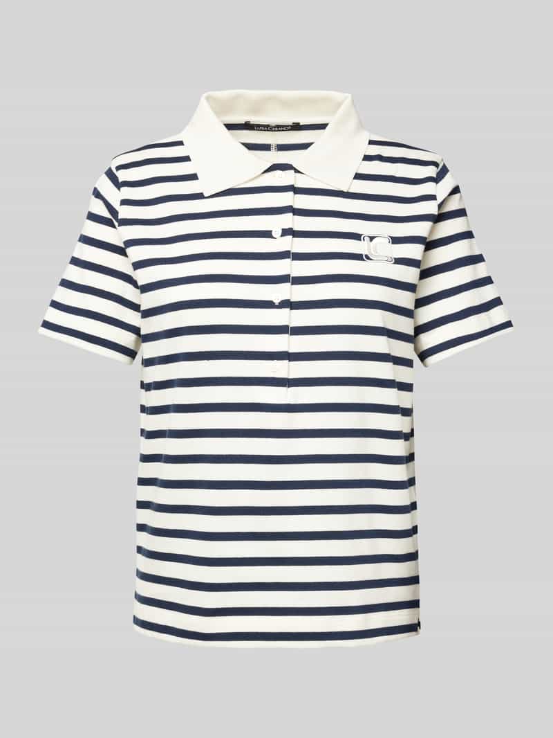 LUISA CERANO T-shirt met overhemdkraag