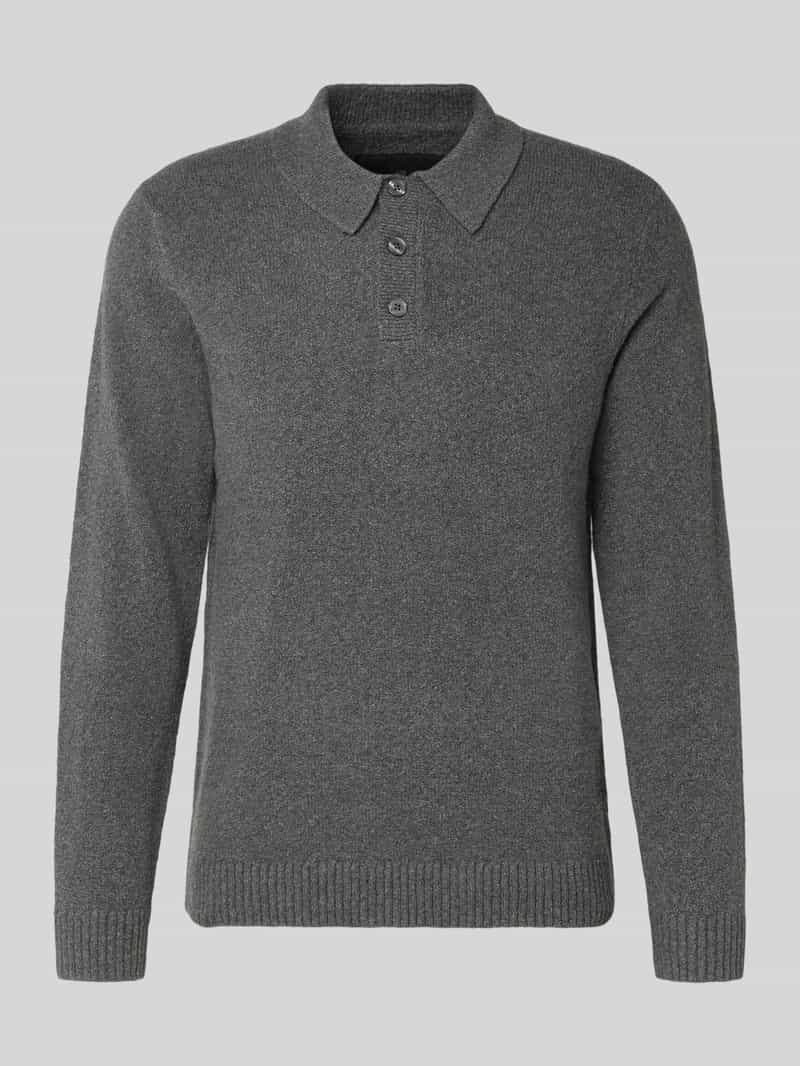 Jack & Jones Premium Gebreide pullover met polokraag model 'MAVERICK'