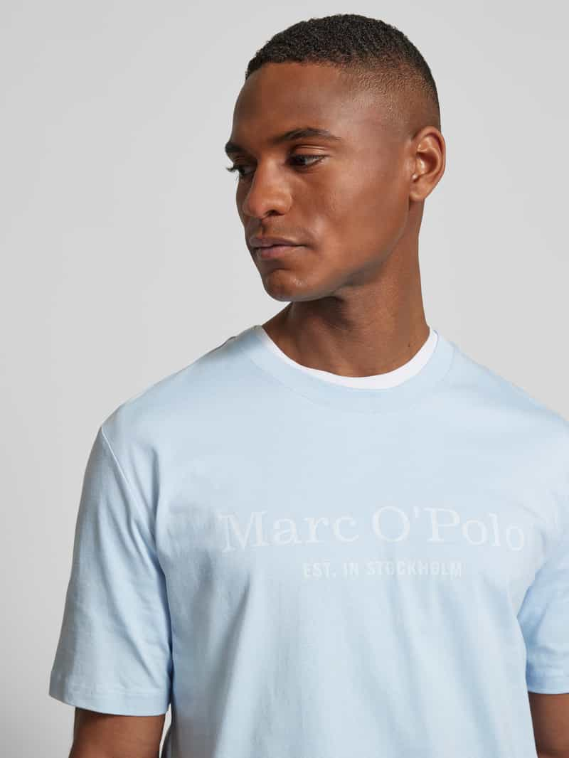 Marc O'Polo T-shirt met labelprint