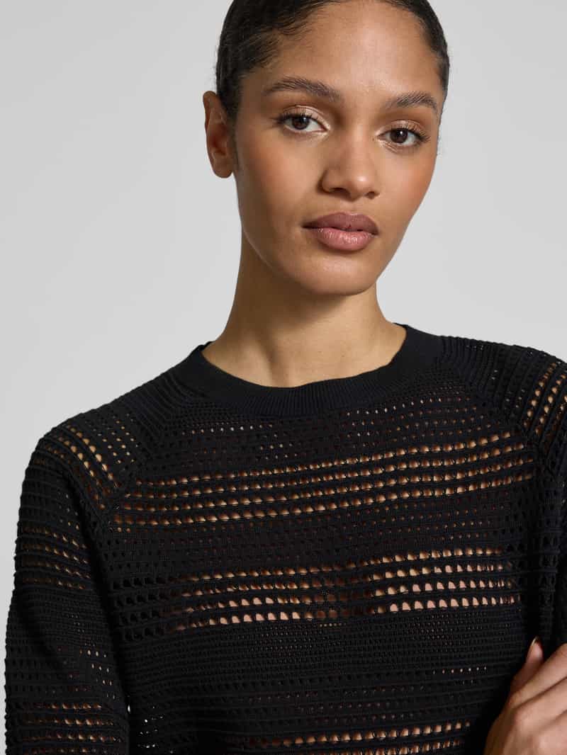 Christian Berg Woman Selection Gebreide pullover met ronde hals