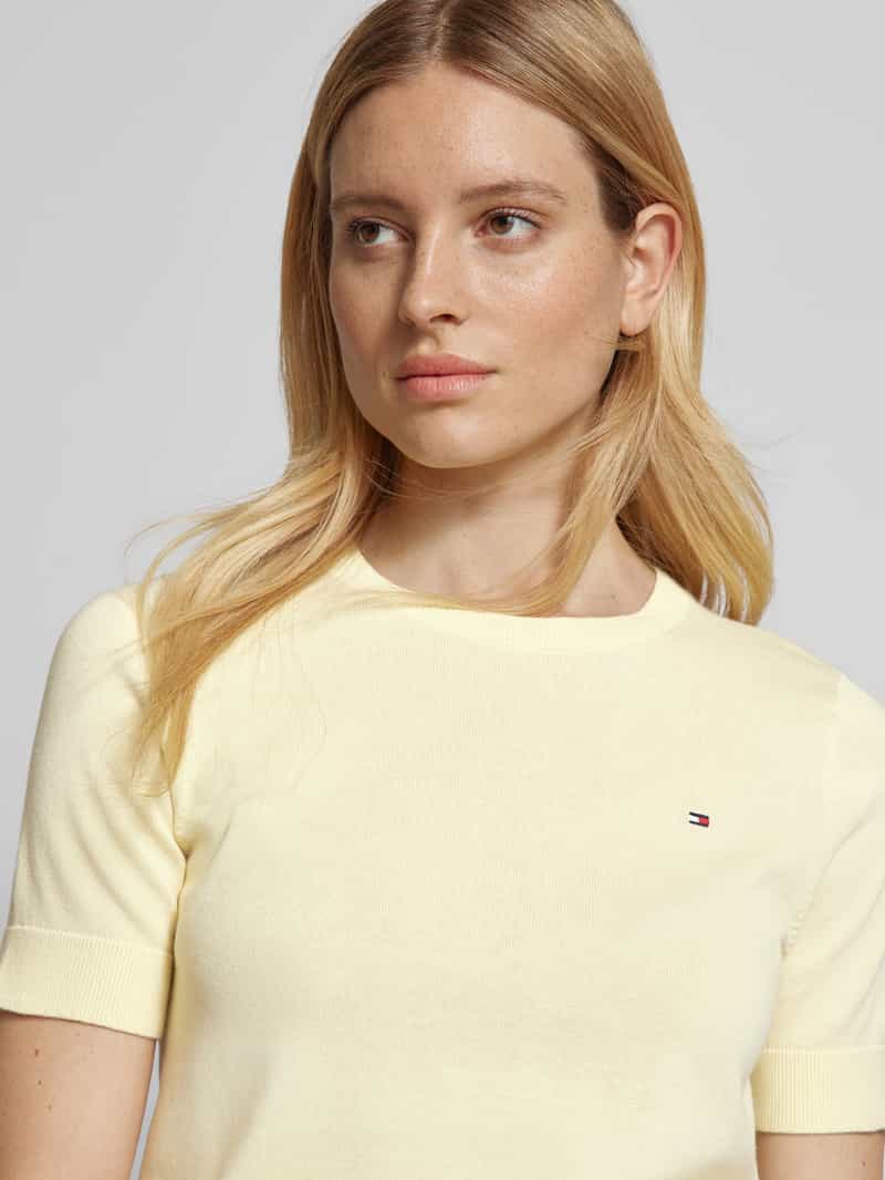 Tommy Hilfiger Gebreid shirt met logostitching
