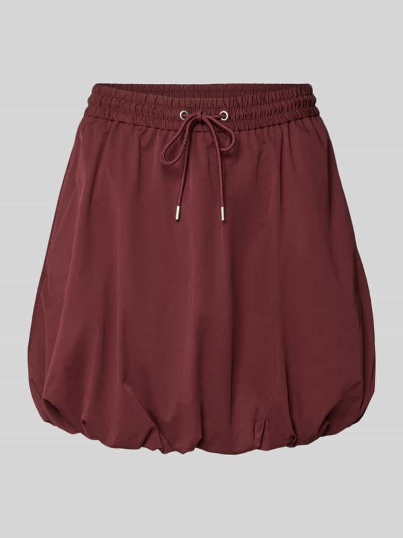regular fit mini-rok van katoenmix