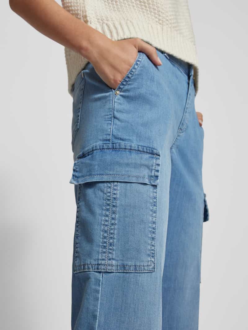 Angels Straight leg jeans met cargozakken model 'Cici'
