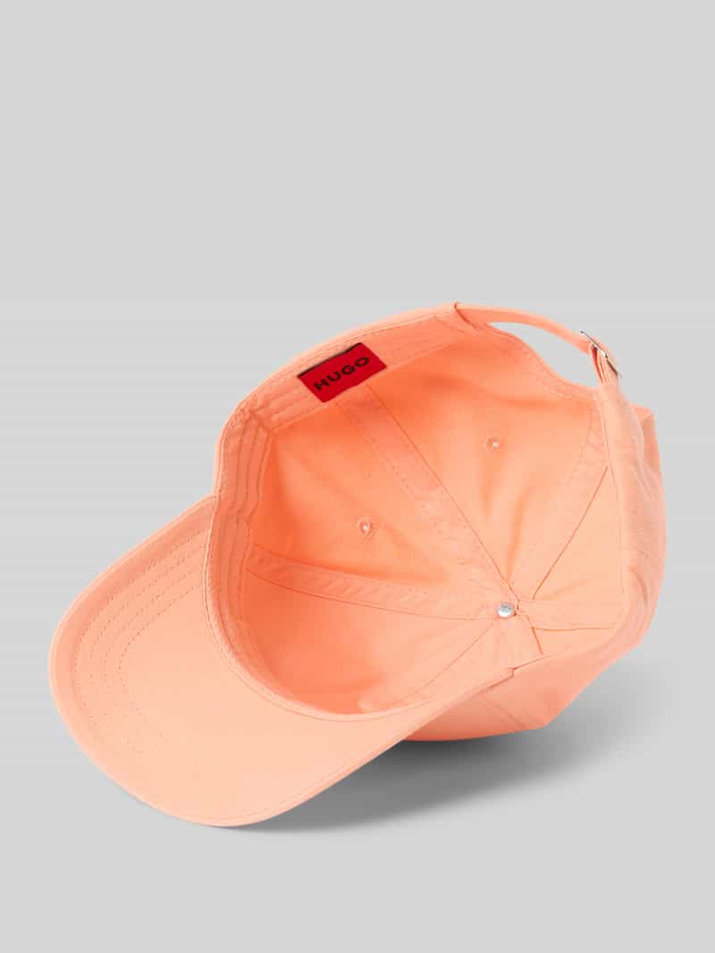 HUGO Baseballpet met logostitching model 'Cara'