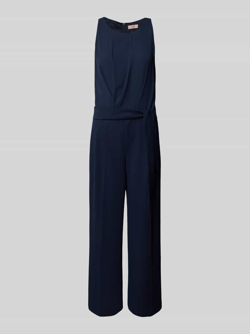 V.M. Jumpsuit met strikceintuur