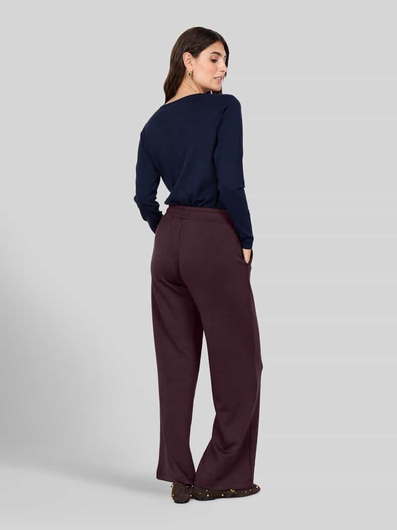Soyaconcept Wide leg sweatbroek van modalmix 'Banu'