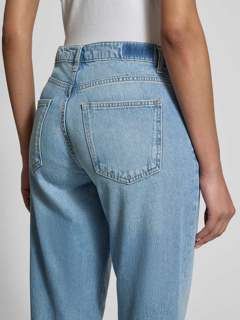 Rich & Royal Mom fit jeans met steekzakken