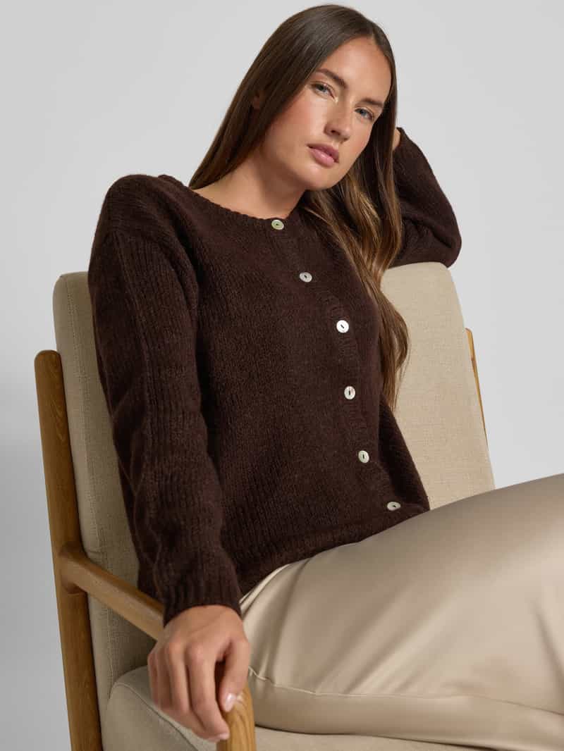 s.Oliver RED LABEL Regular fit gebreid jack van alpaca