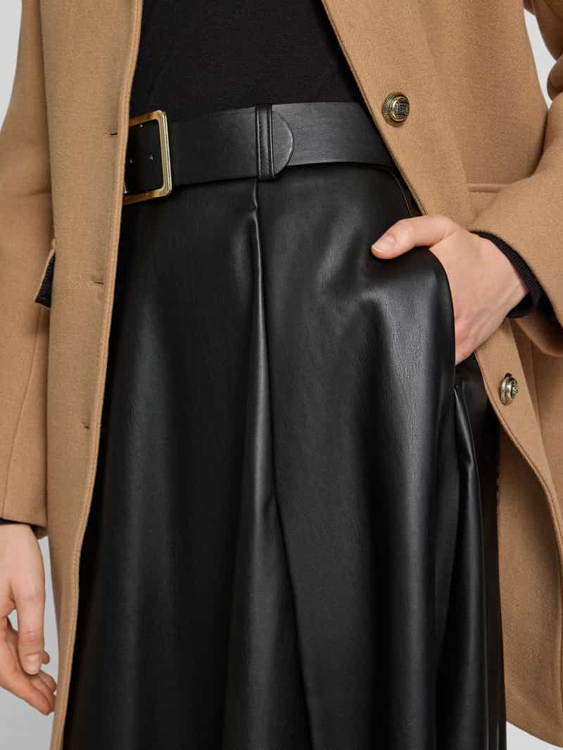 GUIDO MARIA KRETSCHMER WOMAN Midirok in leerlook model 'Sally'