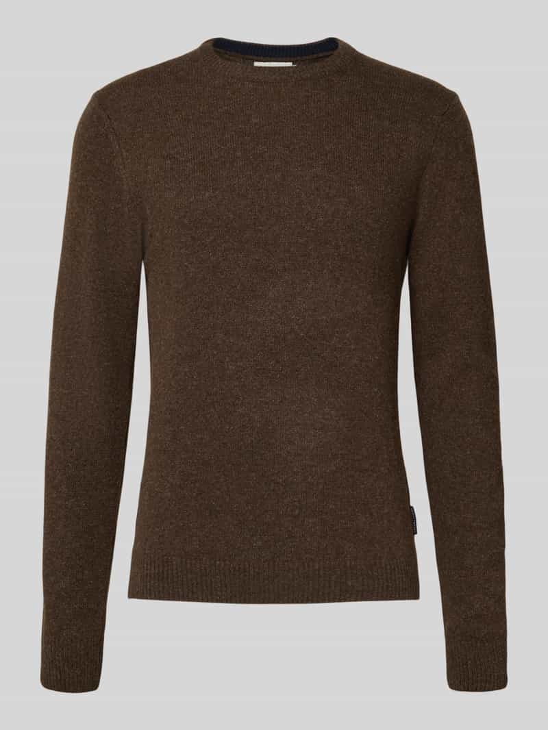 casual friday Gebreide pullover van wolmix model 'KARL'