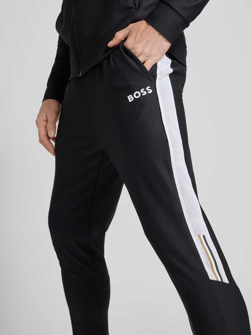 BOSS Green Sweatpants met elastische band model Hicon