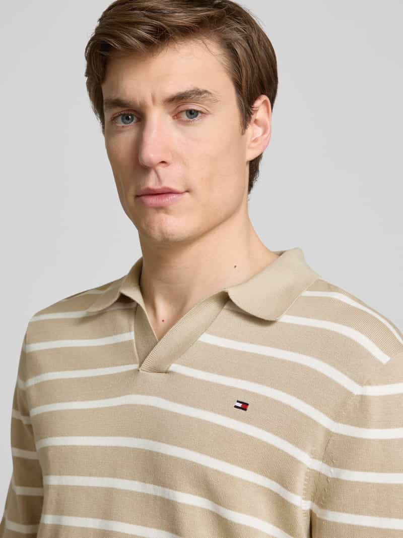 Tommy Hilfiger Gebreide pullover met polokraag