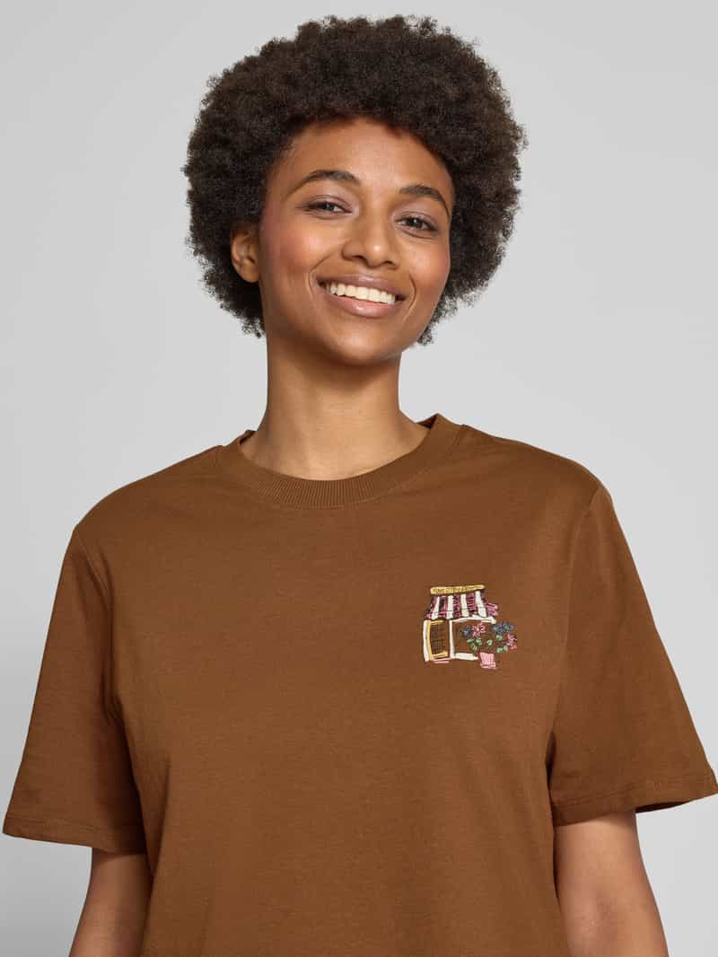 Marc O'Polo DENIM T-shirt met labelprint
