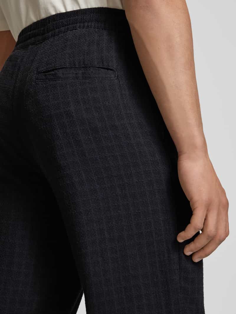 Only & Sons Broek van viscosemix met elastische band model 'SINUS'