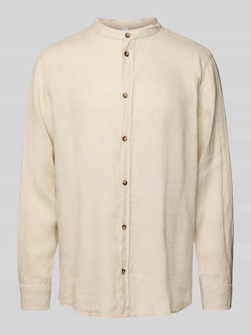 Vrijetijdsoverhemd met maokraag