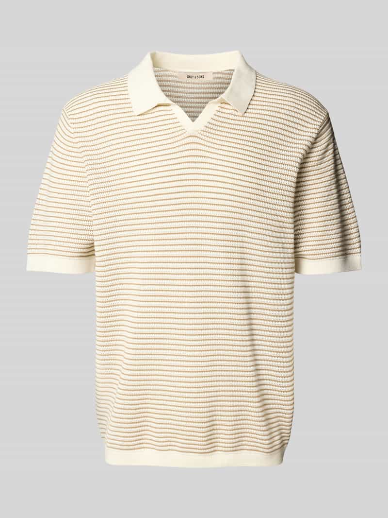 Only & Sons Poloshirt met ribboorden model 'KIAN'