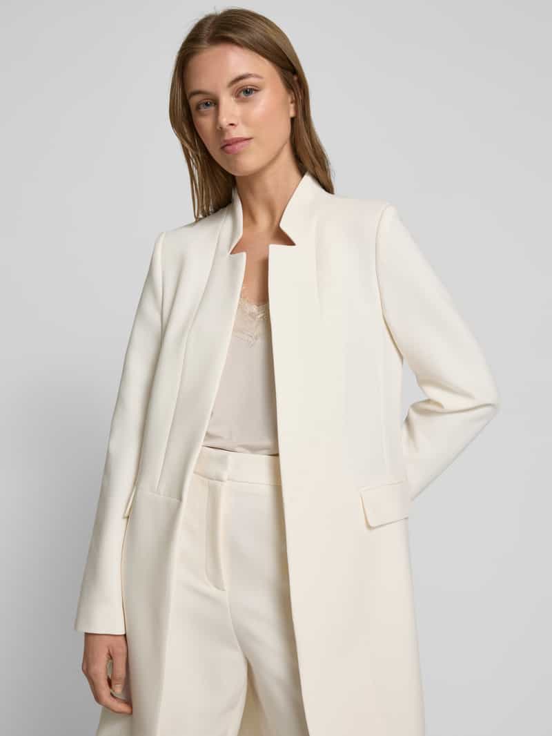 Jake*s Collection Lange blazer met klepzakken