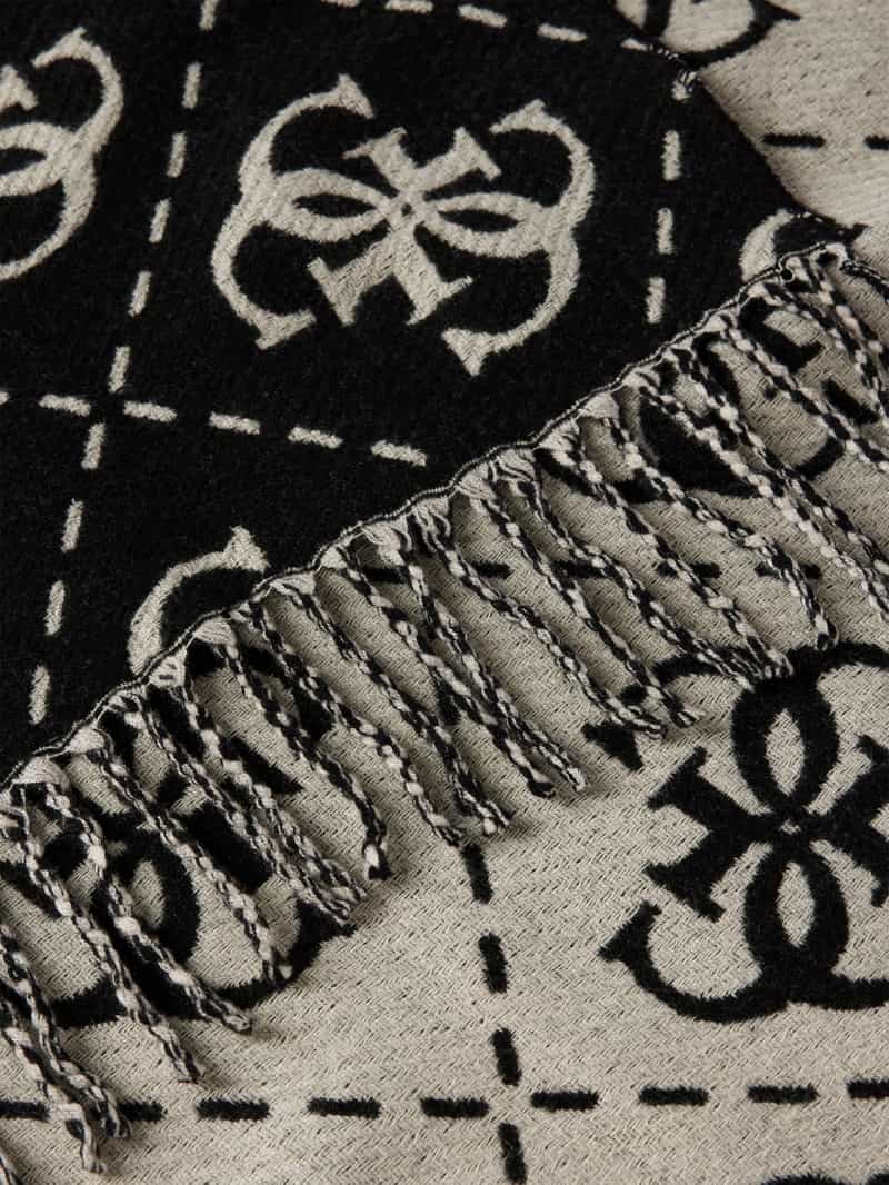 Guess Sjaal met logostitching