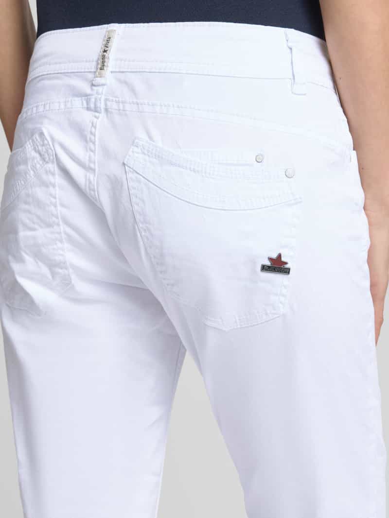 Buena Vista Slim fit broek met verkort model 'MALIBU'