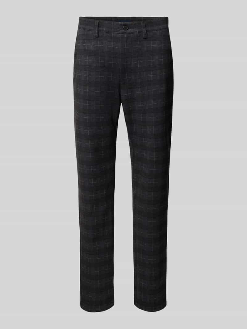 Christian Berg Men Slim fit broek met achterzakken