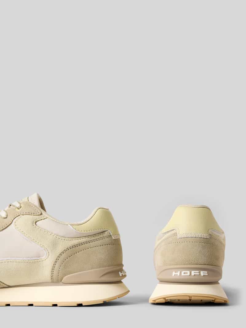 HOFF Sneakers van leermix met logodetail model 'City'