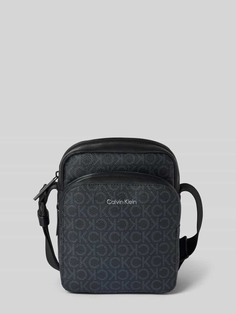 CK Calvin Klein Schoudertas met labelmotief model 'CK MUST'
