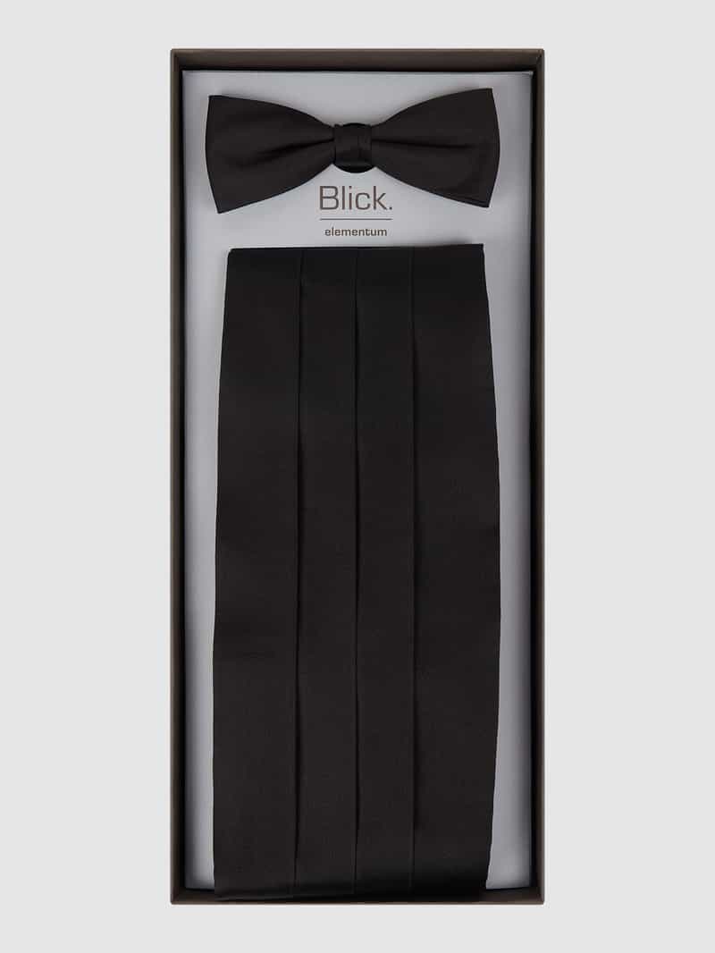 Blick Cumberband van zijde met strik