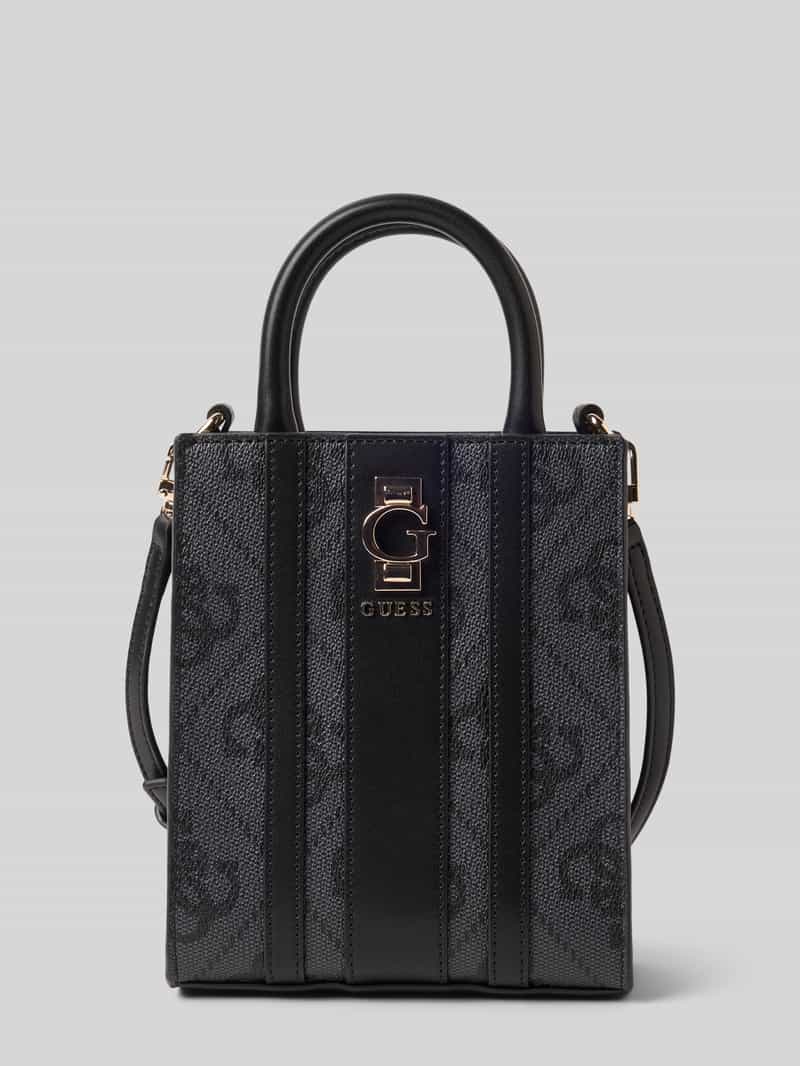Guess Schoudertas met labelapplicatie, model 'ERENIA MINI TOTE'