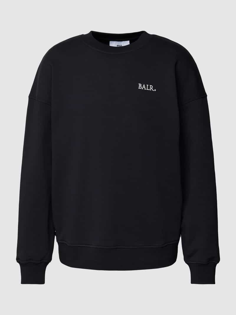 Balr. Sweatshirt met labelstitching model 'Game of the Gods'