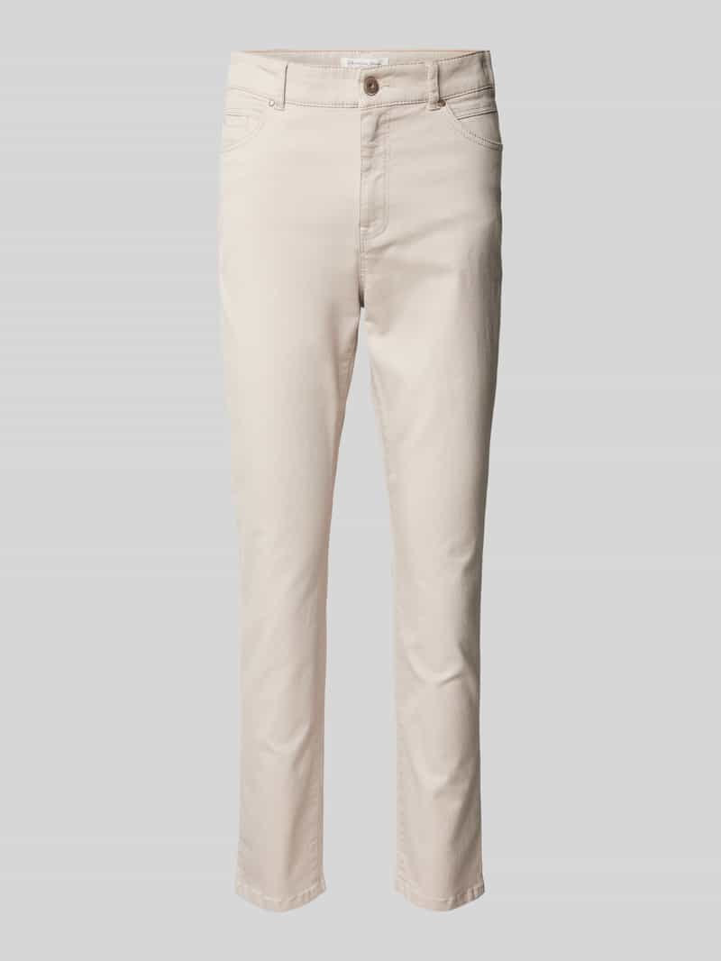 Christian Berg Woman Slim fit broek met verkort model