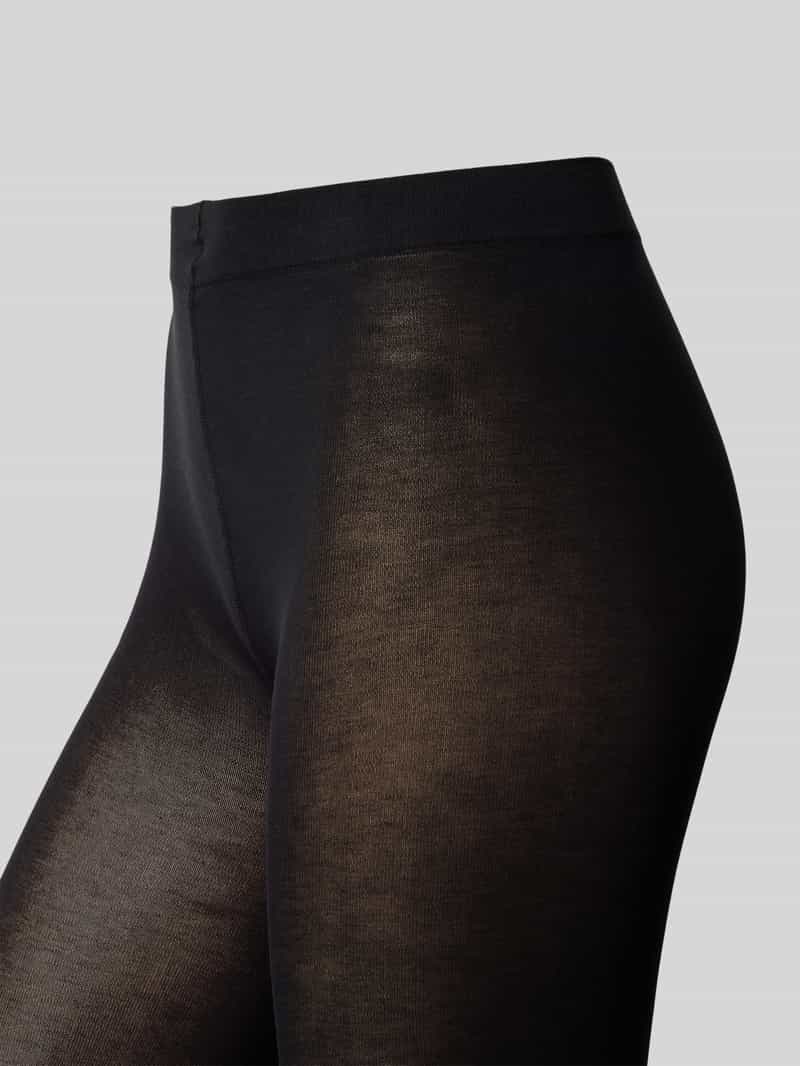 Falke Panty met katoen zwart, foto 3
