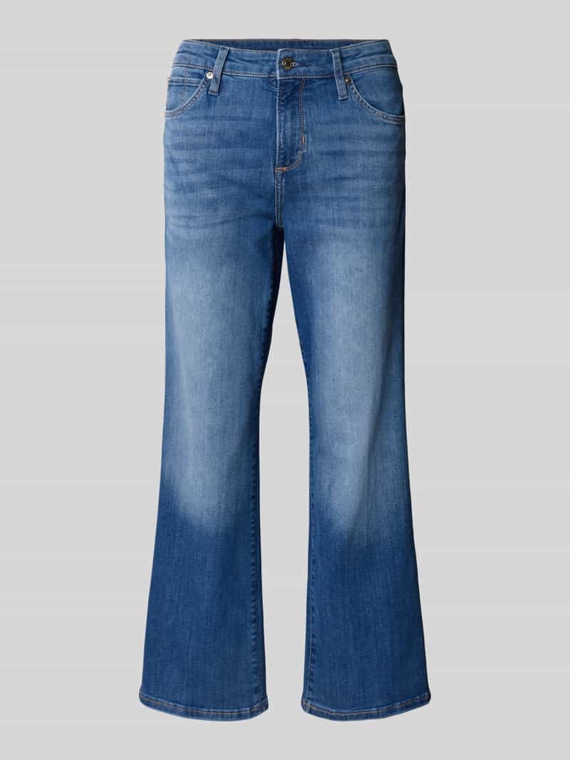 s.Oliver RED LABEL Korte slim fit jeans van katoenmix