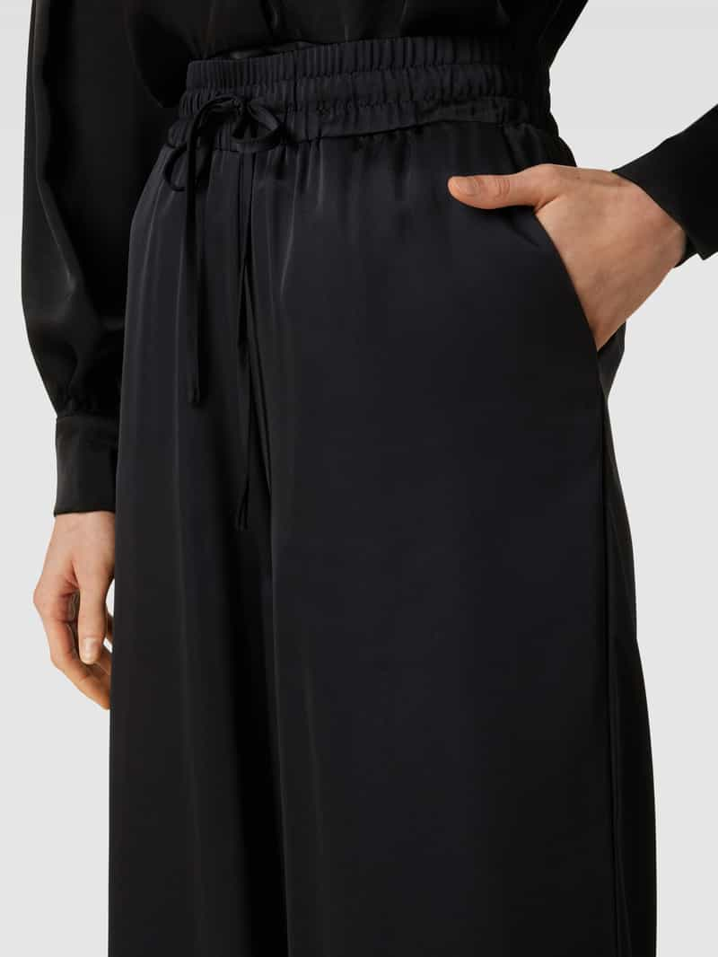 Vila Wide leg stoffen broek met tunnelkoord model 'ELLETTE'