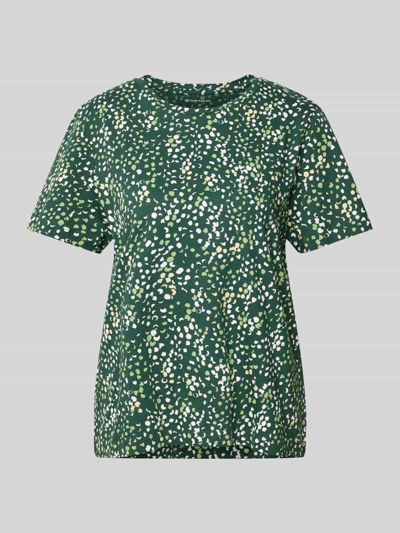 Tom Tailor Regular fit T-shirt van puur katoen