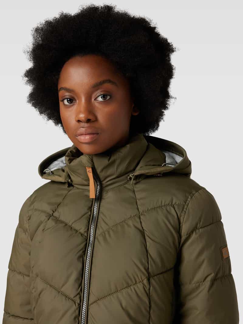 camel active Gewatteerde jas met afneembare capuchon