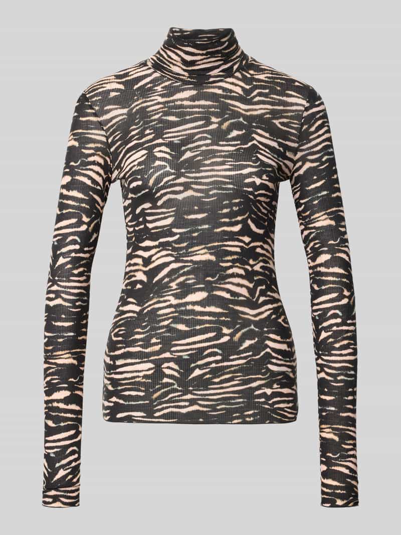 LANIUS Slim fit shirt met lange mouwen van puur lyocell