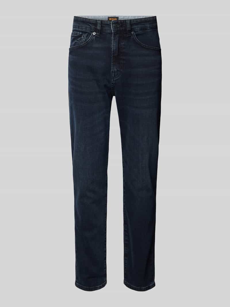 Boss Orange Regular fit jeans met labeldetail model 'MAINE'
