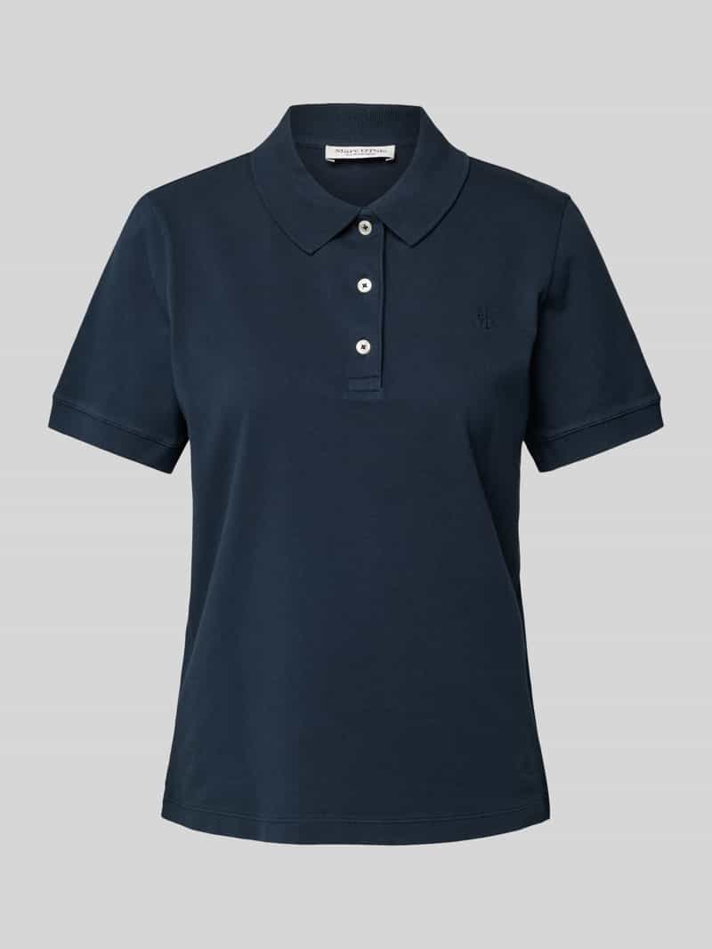 Marc O'Polo Regular fit poloshirt van jersey van lichte piqué