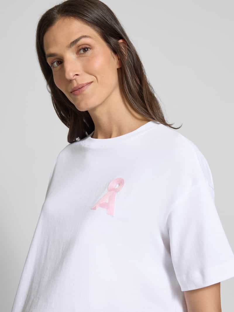 ARMEDANGELS T-shirt met labelstitching