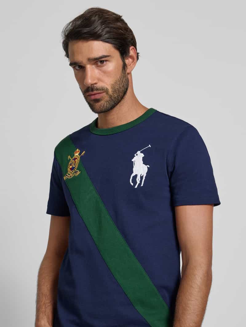 Polo Ralph Lauren T-shirt met labelstitching