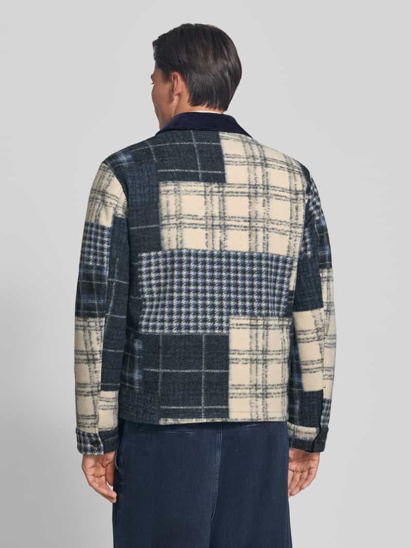 MCNEAL Regular fit overhemdjack met steekzakken