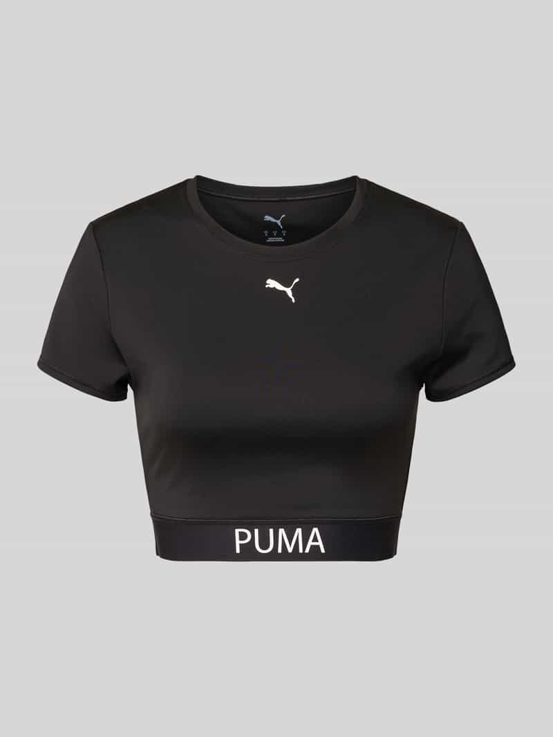PUMA PERFORMANCE Kort T-shirt met logoprint