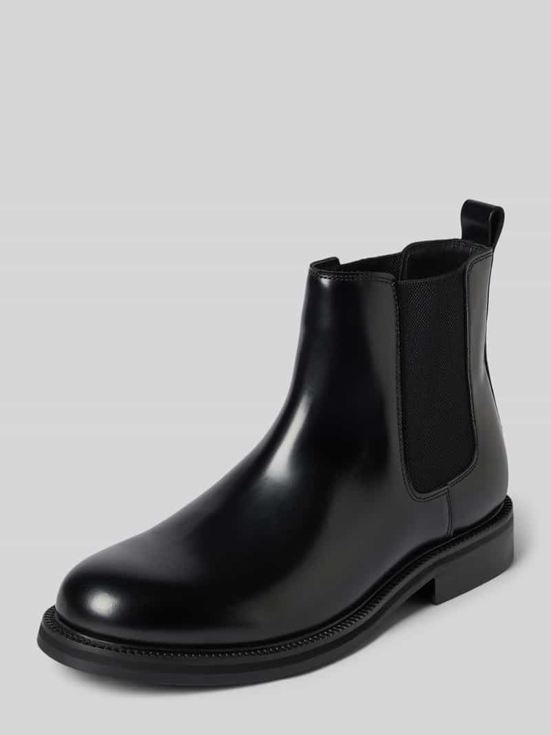 Selected chelsea boots van puur rundleer model 'BOBBY'