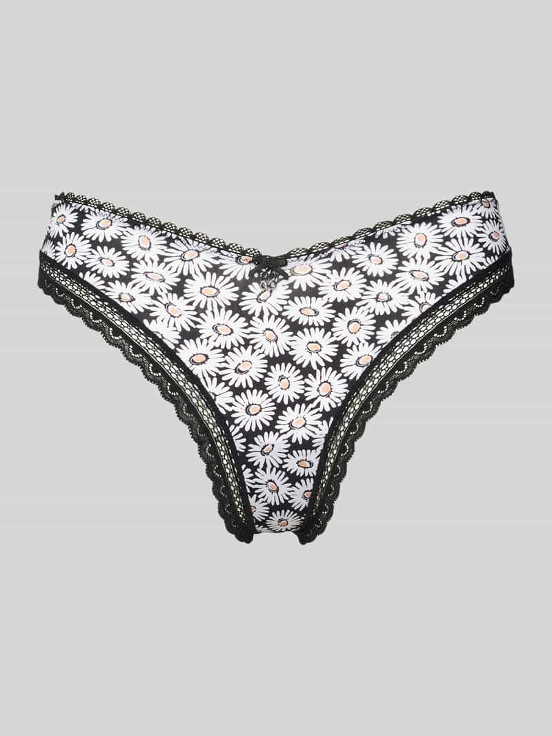 HUGO String met kant model 'FUN'