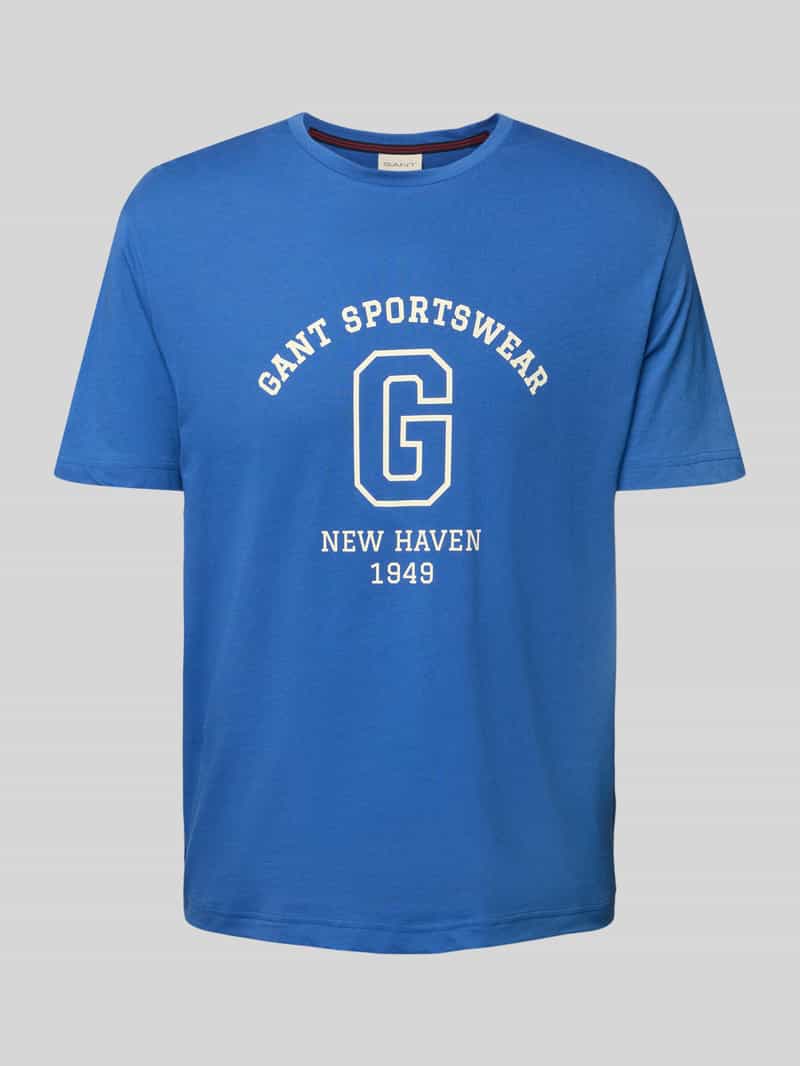 Gant T-shirt met labelprint