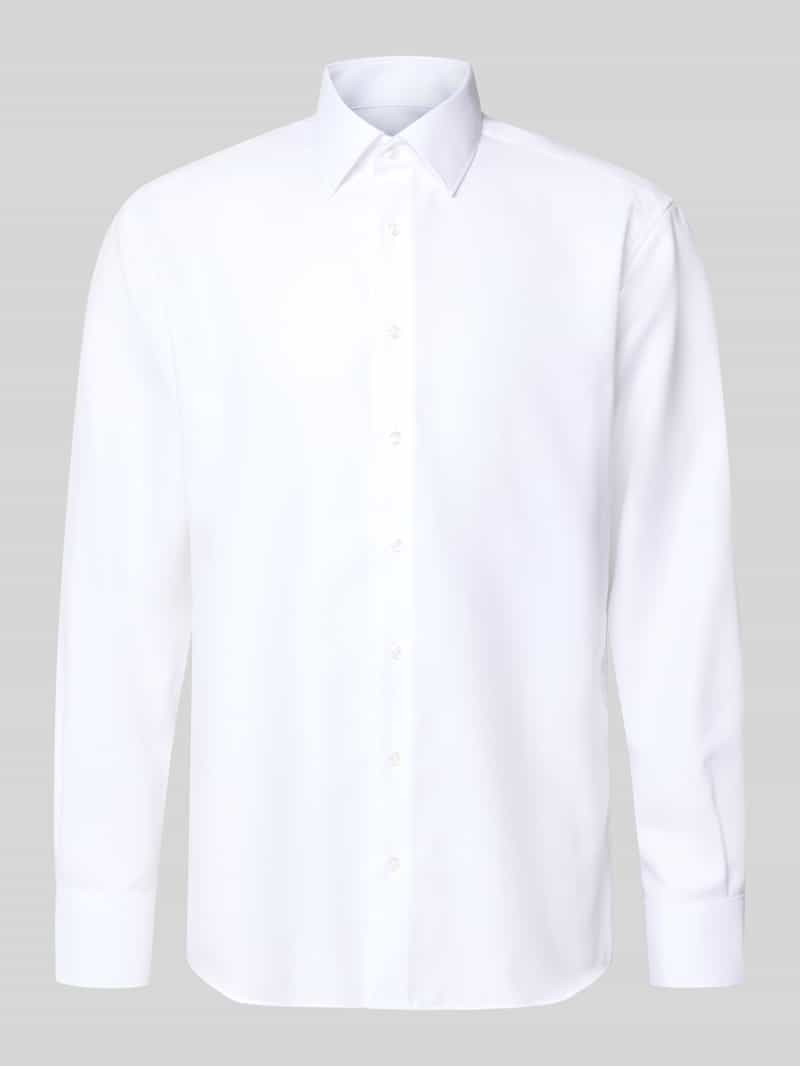 Eterna Modern fit zakelijk overhemd met knoopsluiting