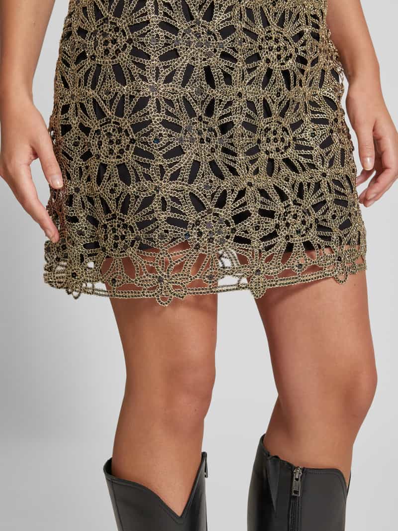 THE KOOPLES Mini-jurk met gehaakt kant